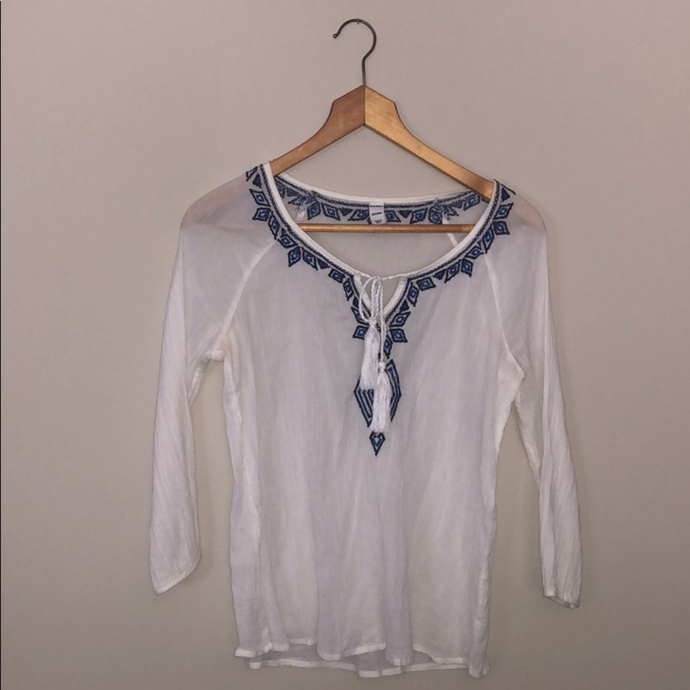 Old Navy 3/4 quarter sleeve top